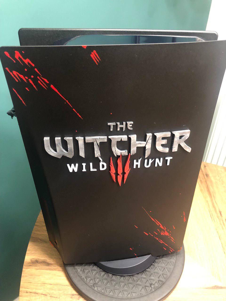 Custom made PS5 Disc version The Witcher 3 PlayStation 5 console covers