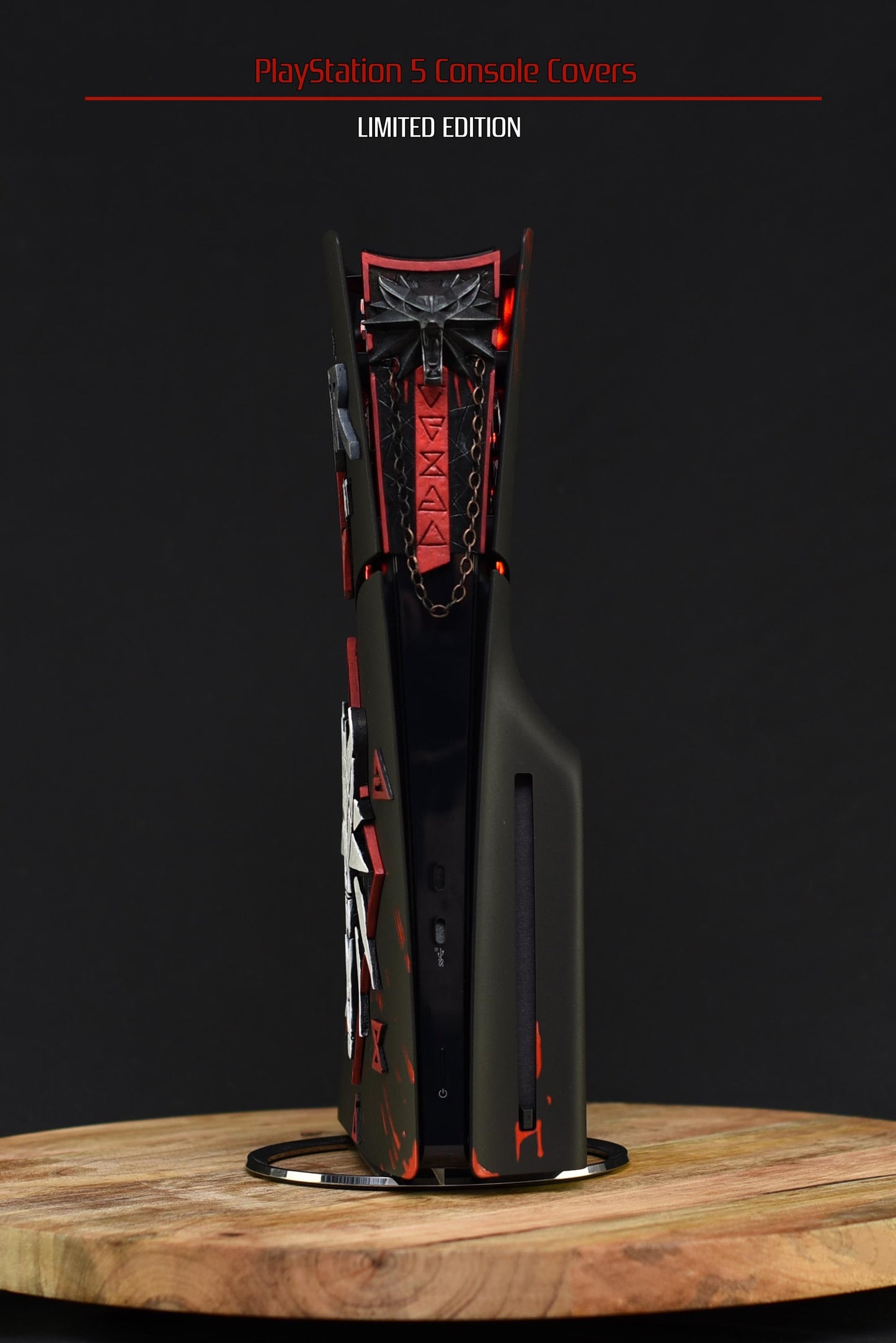 Custom made PS5 SLIM version The Witcher 3 PlayStation 5 console covers