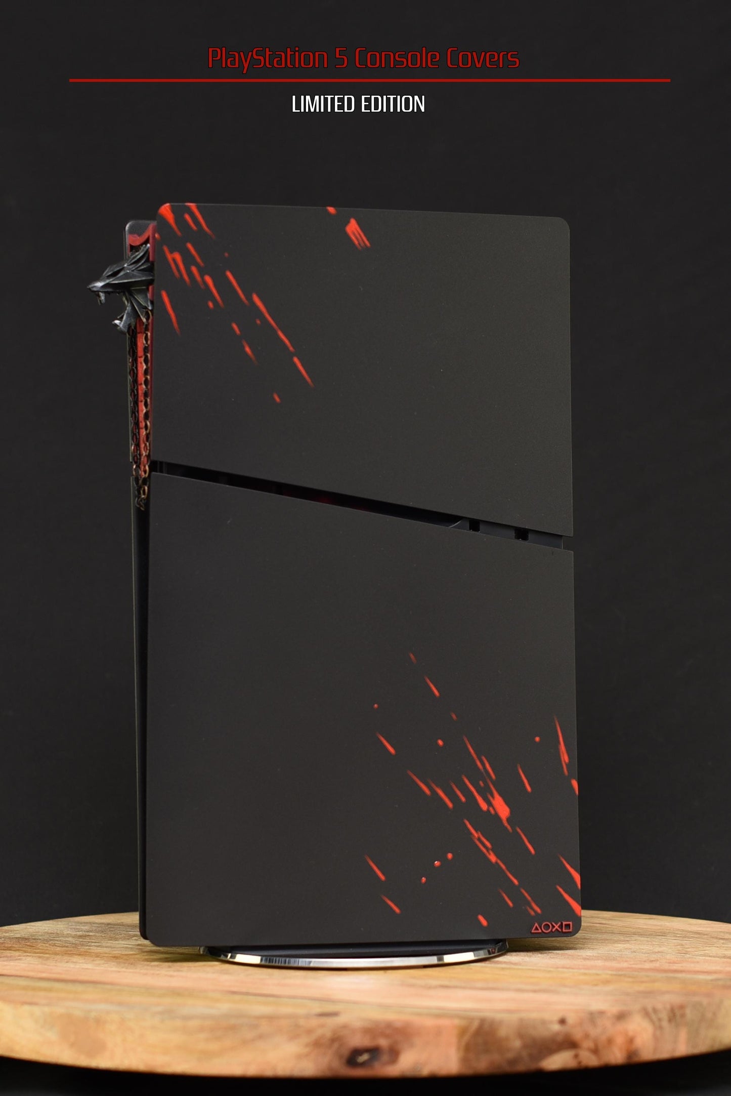 Custom made PS5 SLIM version The Witcher 3 PlayStation 5 console covers